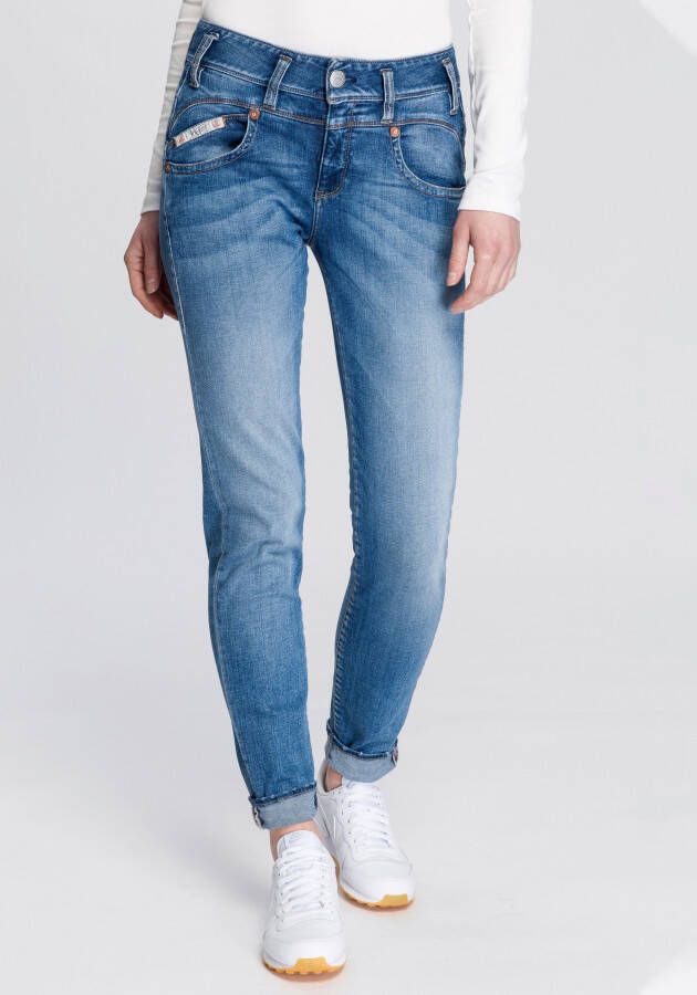 Herrlicher Slim fit jeans PEARL SLIM ORGANIC milieuvriendelijk dankzij kitotex technology