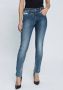 Herrlicher Slim fit jeans PEPPY SLIM RECYCLED DENIM Normal Waist gerecycled polyester - Thumbnail 1