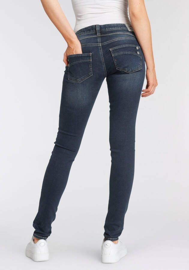 Herrlicher Slim fit jeans PIPER SLIM REUSED DENIM Low waist powerstretch