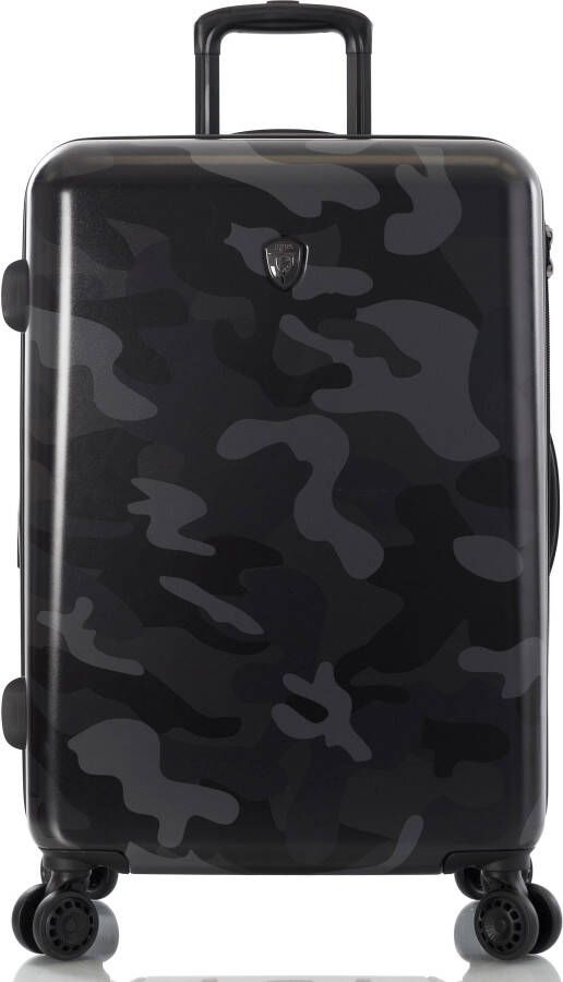 Heys Hardshell-trolley Black Camo 66 cm x Joachim Llambi harde koffer volumevergroting