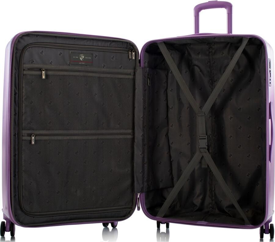 Heys Hardshell-trolley Astro verschillende maten en kleuren x Joachim Llambi reisbagage TSA-slot volumevergroting - Foto 4