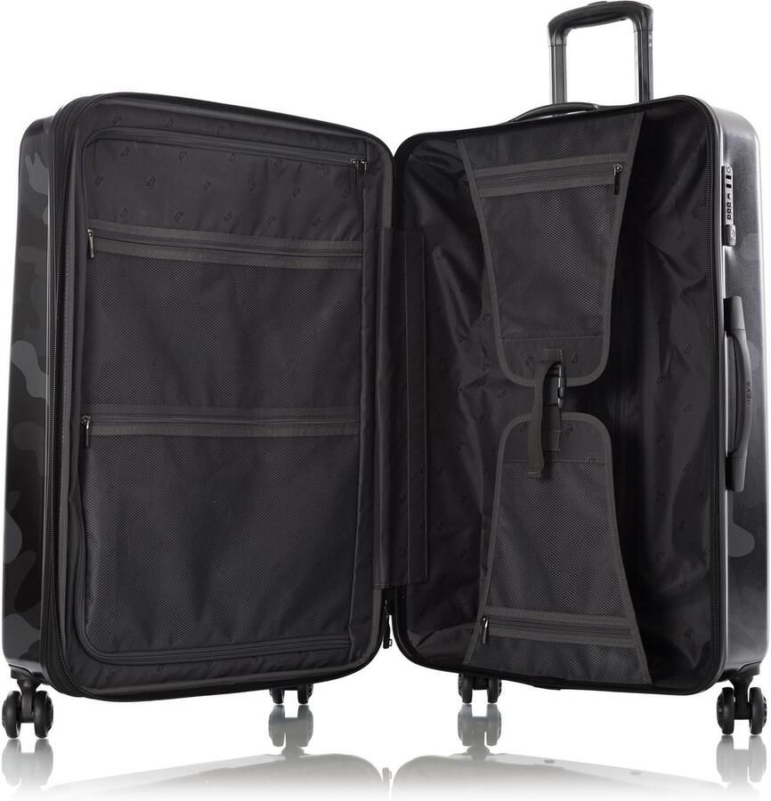Heys Hardshell-trolley Black Camo 76 cm x Joachim Llambi reisbagage TSA-slot volumevergroting - Foto 6