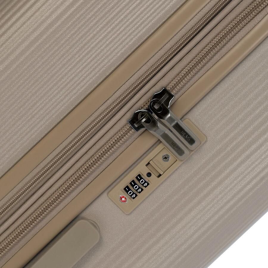 Heys Hardshell-trolley Earth Tone Trunk L Trunk koffer harde schaal koffer TSA-slot volume uitbreiding - Foto 2