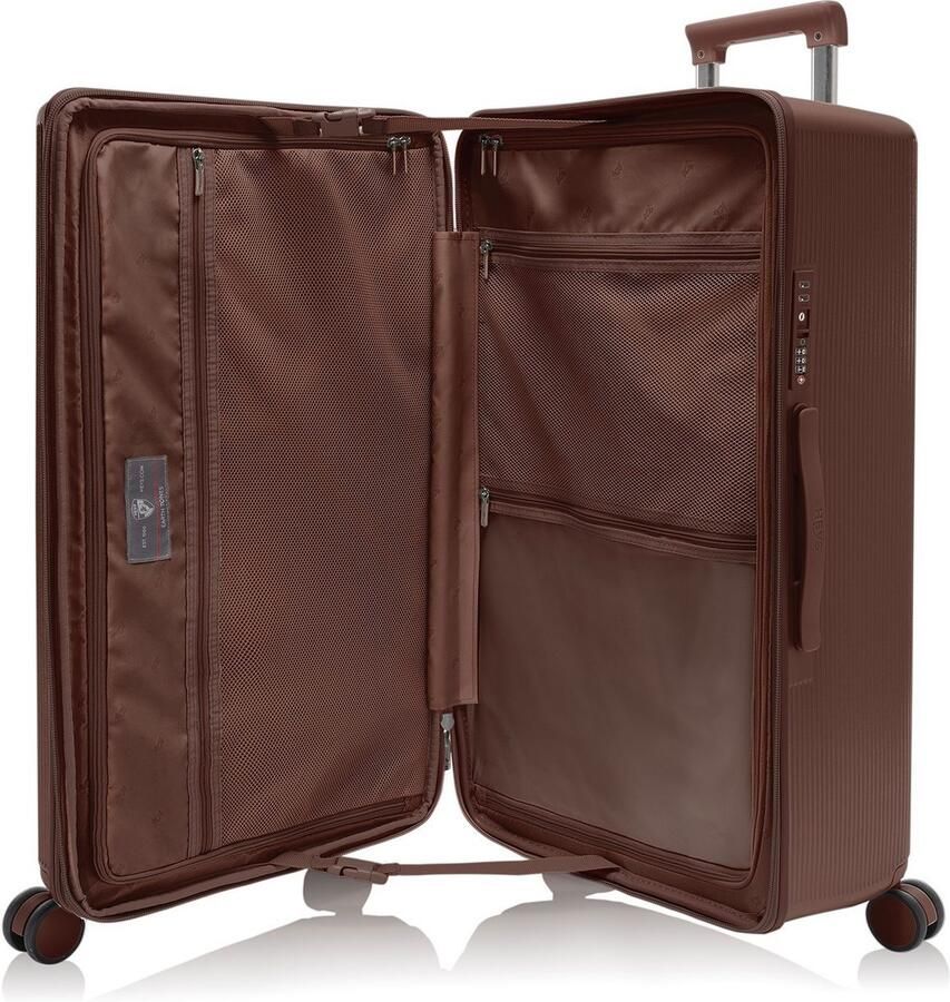 Heys Hardshell-trolley Earth Tone Trunk L Trunk koffer harde schaal koffer TSA-slot volume uitbreiding - Foto 5