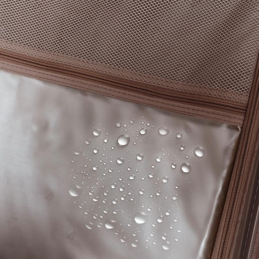 Heys Hardshell-trolley Earth Tone Trunk L Trunk koffer harde schaal koffer TSA-slot volume uitbreiding