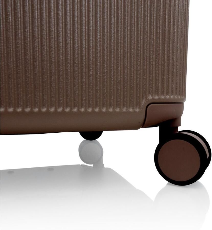 Heys Hardshell-trolley Earth Tone Trunk L Trunk koffer harde schaal koffer TSA-slot volume uitbreiding - Foto 6