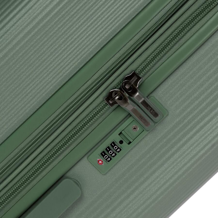 Heys Hardshell-trolley Earth Tone Trunk L Trunk koffer harde schaal koffer TSA-slot volume uitbreiding - Foto 2