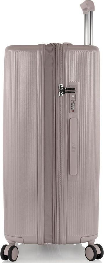 Heys Hardshell-trolley Earthtone verschillende maten en kleuren x Joachim Llambi reisbagage TSA-slot volumevergroting - Foto 8