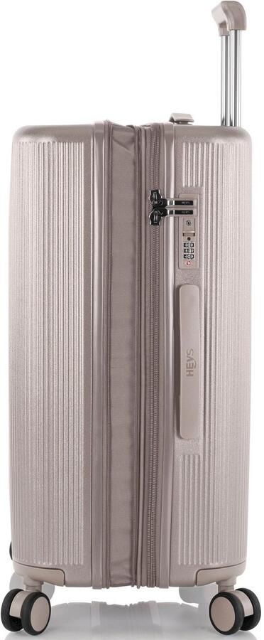 Heys Hardshell-trolley Earthtone verschillende maten en kleuren x Joachim Llambi reisbagage TSA-slot volumevergroting - Foto 8