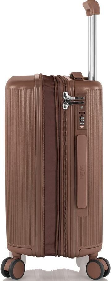 Heys Hardshell-trolley Earthtone verschillende maten en kleuren x Joachim Llambi reisbagage TSA-slot volumevergroting - Foto 9