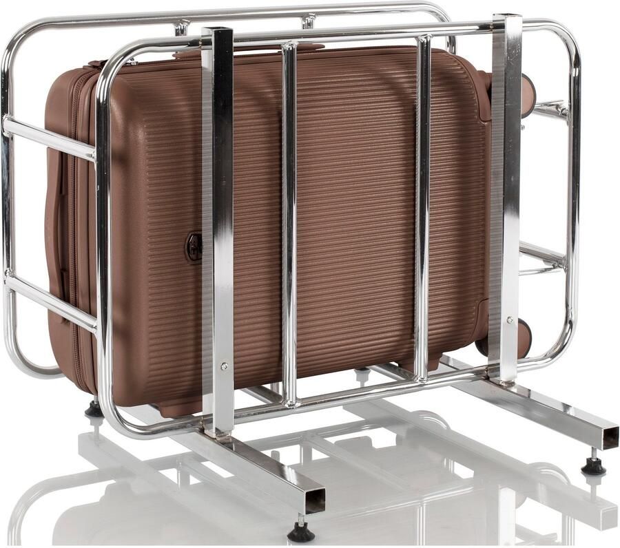 Heys Hardshell-trolley Earthtone verschillende maten en kleuren x Joachim Llambi reisbagage TSA-slot volumevergroting - Foto 5