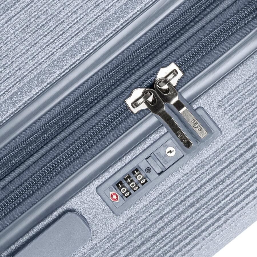 Heys Hardshell-trolley Earthtone verschillende maten en kleuren x Joachim Llambi reisbagage TSA-slot volumevergroting