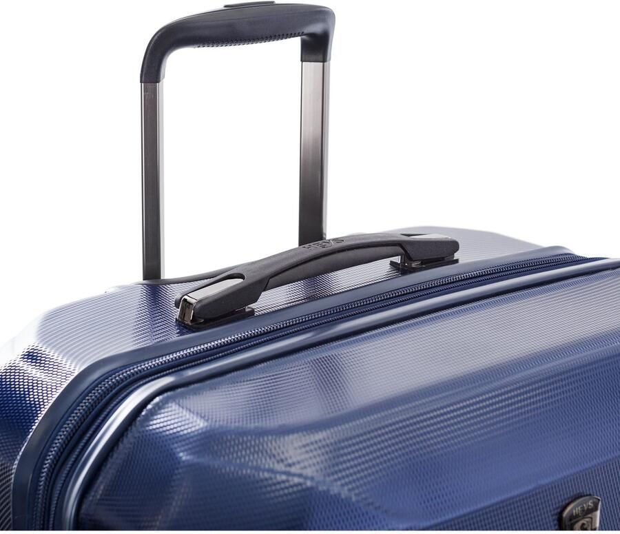 Heys Hardshell-trolley Eco Case 53 cm Navy Blauw x Joachim Llambi handbagagekoffer reisbagage - Foto 4