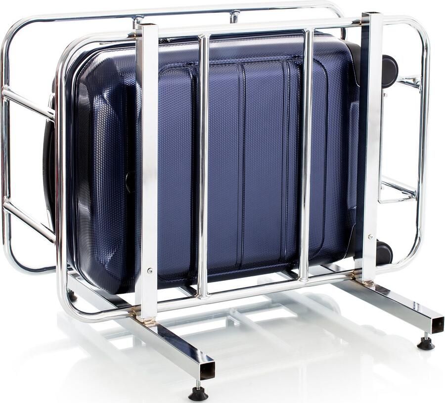 Heys Hardshell-trolley Eco Case 53 cm Navy Blauw x Joachim Llambi handbagagekoffer reisbagage - Foto 3