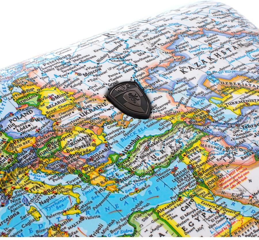 Heys Hardshell-trolley Journey 3G bunt 53 cm x Joachim Llambi harde koffer volumevergroting - Foto 4