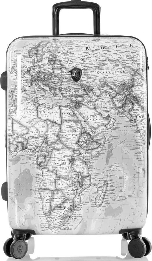 Heys Hardshell-trolley Journey 3G zwart wit 66 cm x Joachim Llambi reisbagage TSA-slot volumevergroting - Foto 7