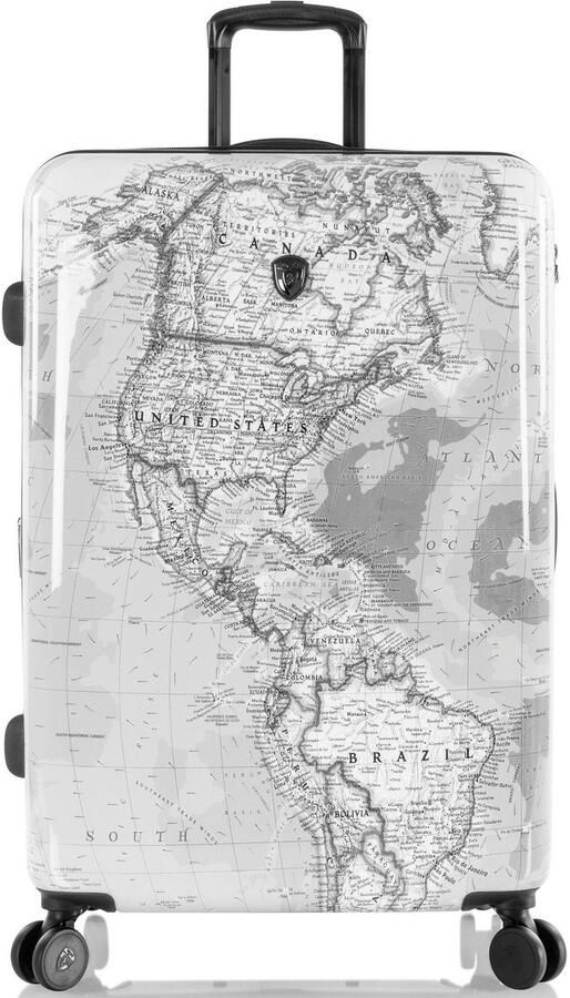 Heys Hardshell-trolley Journey 3G zwart wit 76 cm x Joachim Llambi harde koffer volumevergroting - Foto 6