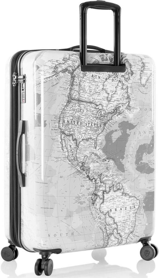 Heys Hardshell-trolley Journey 3G zwart wit 76 cm x Joachim Llambi harde koffer volumevergroting - Foto 5