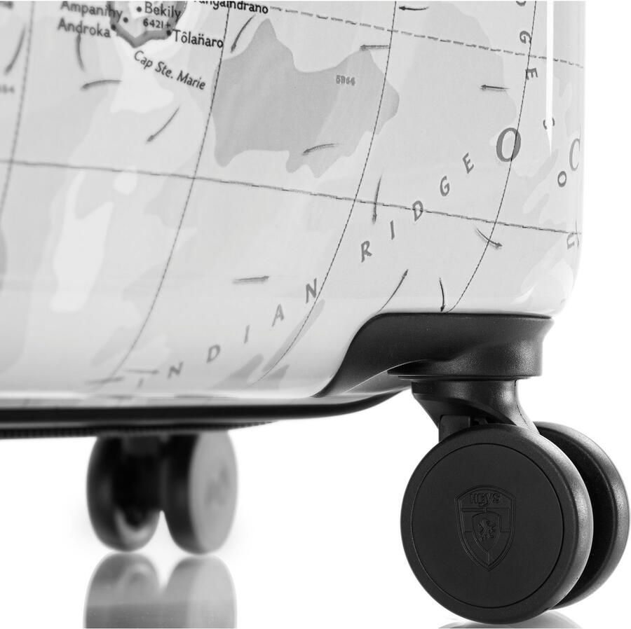 Heys Hardshell-trolley Journey 3G zwart wit 76 cm x Joachim Llambi harde koffer volumevergroting - Foto 3