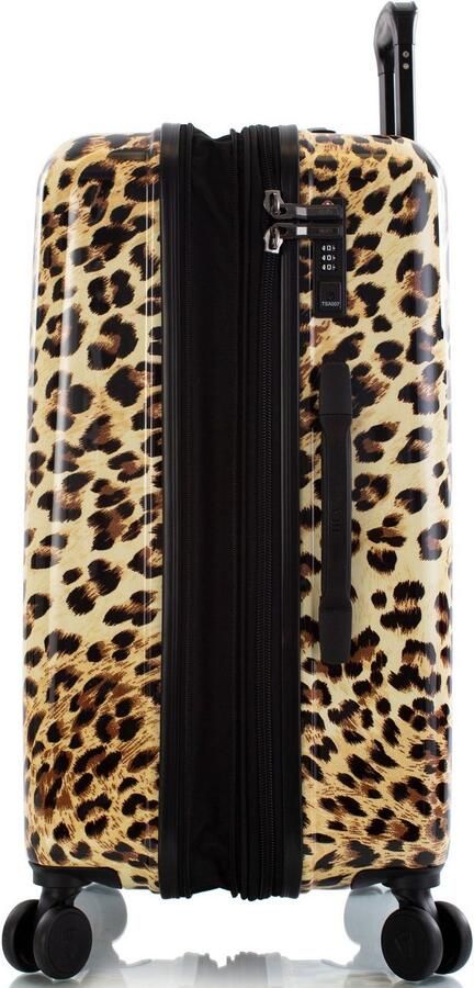 Heys Hardshell-trolley Leopard 66 cm x Joachim Llambi harde koffer volumevergroting - Foto 7