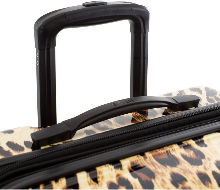 Heys Hardshell-trolley Leopard 66 cm x Joachim Llambi harde koffer volumevergroting - Foto 5