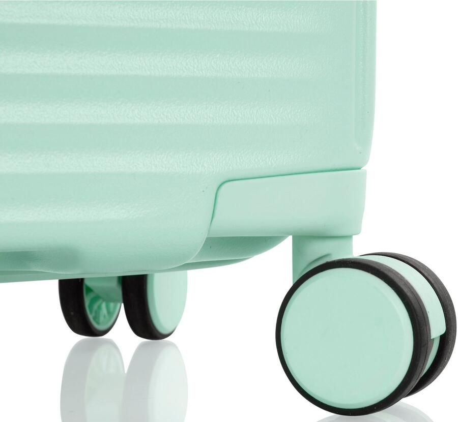 Heys Hardshell-trolley Pastel in verschillende kleuren en maten x Joachim Llambi handbagage-koffer TSA-slot volumevergroting - Foto 3