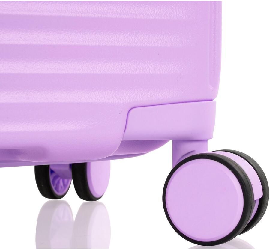 Heys Hardshell-trolley Pastel in verschillende kleuren en maten x Joachim Llambi handbagage-koffer TSA-slot volumevergroting - Foto 3