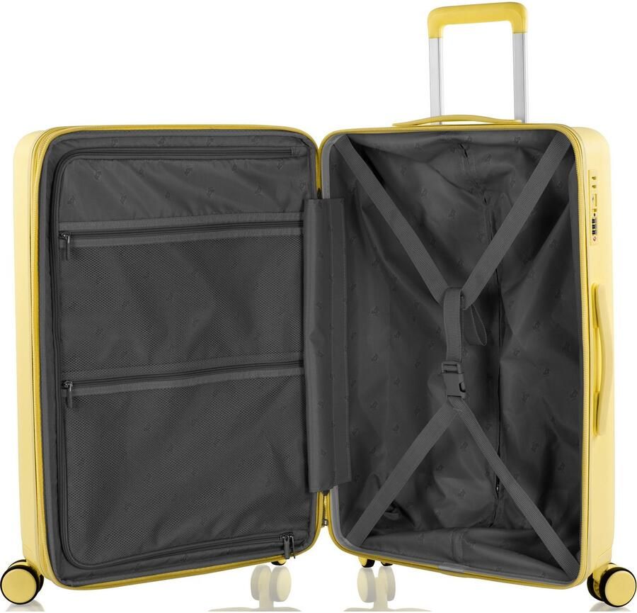 Heys Hardshell-trolley Pastel in verschillende kleuren en maten x Joachim Llambi handbagage-koffer TSA-slot volumevergroting - Foto 2