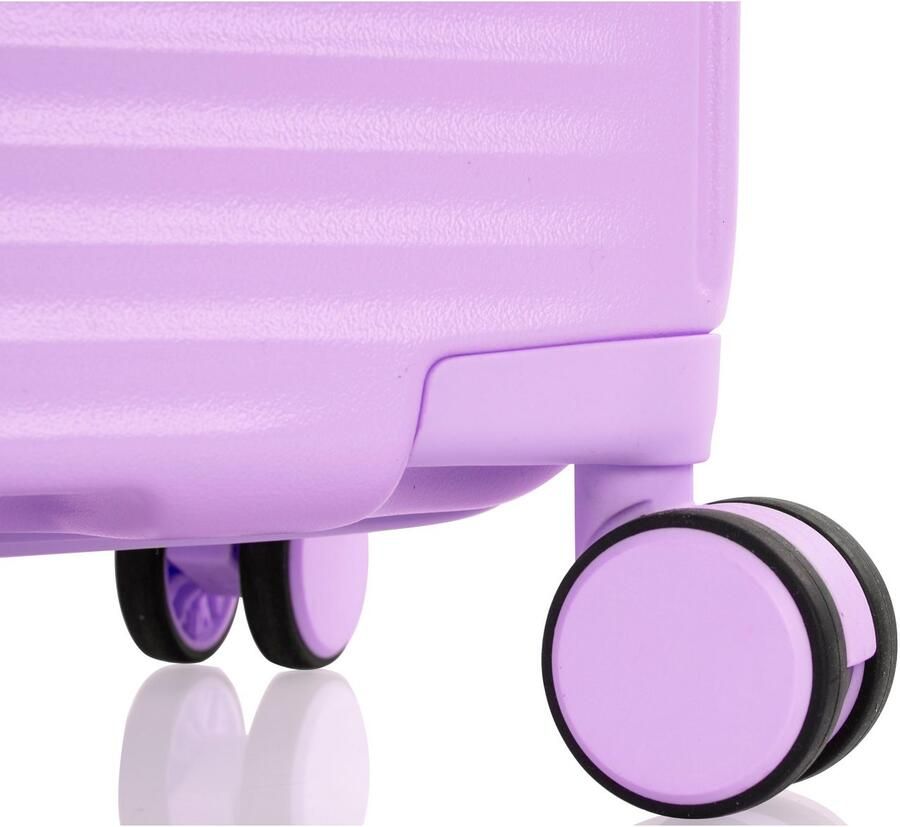 Heys Hardshell-trolley Pastel in verschillende kleuren en maten x Joachim Llambi handbagage-koffer TSA-slot volumevergroting - Foto 3