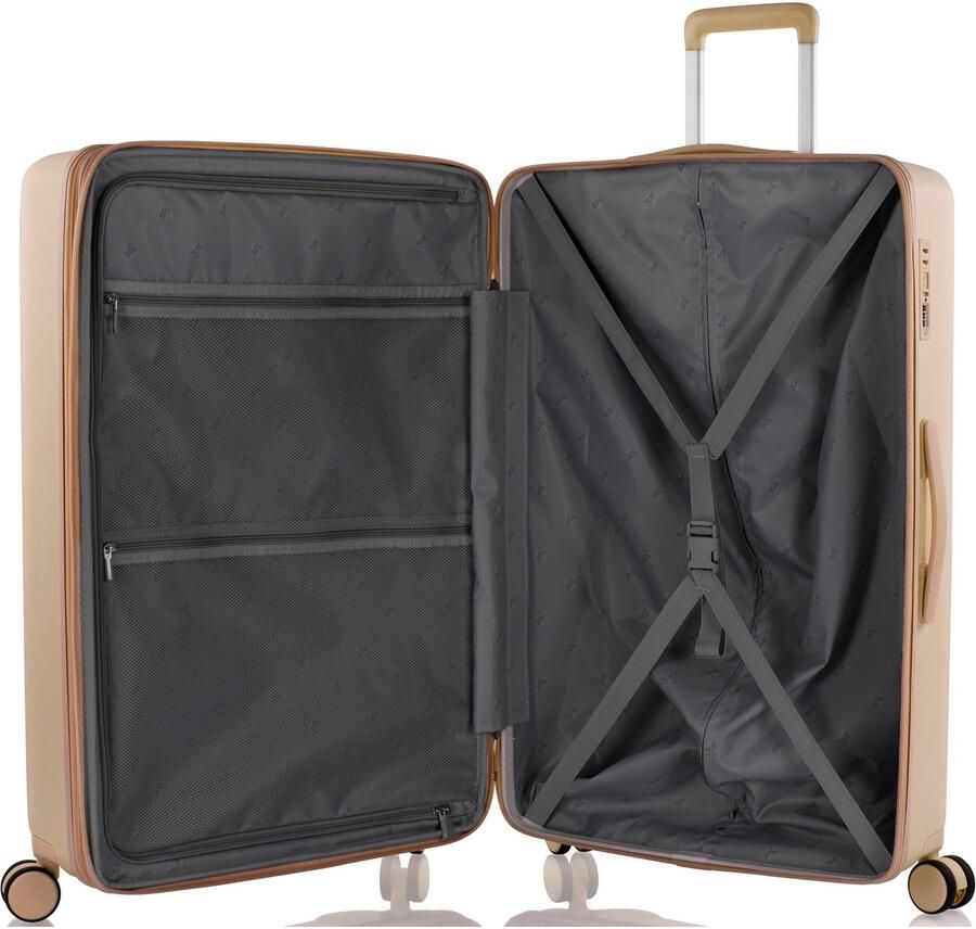 Heys Hardshell-trolley Pastel in verschillende kleuren en maten x Joachim Llambi handbagage-koffer TSA-slot volumevergroting - Foto 2