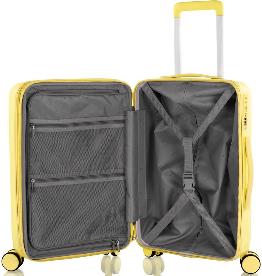 Heys Hardshell-trolley Pastel in verschillende kleuren en maten x Joachim Llambi handbagage-koffer TSA-slot volumevergroting - Foto 2