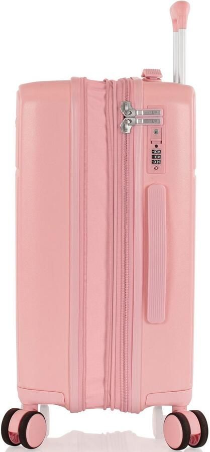 Heys Hardshell-trolley Pastel in verschillende kleuren en maten x Joachim Llambi handbagage-koffer TSA-slot volumevergroting - Foto 5