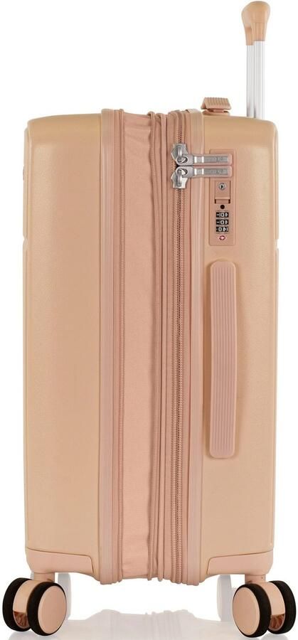 Heys Hardshell-trolley Pastel in verschillende kleuren en maten x Joachim Llambi handbagage-koffer TSA-slot volumevergroting - Foto 9