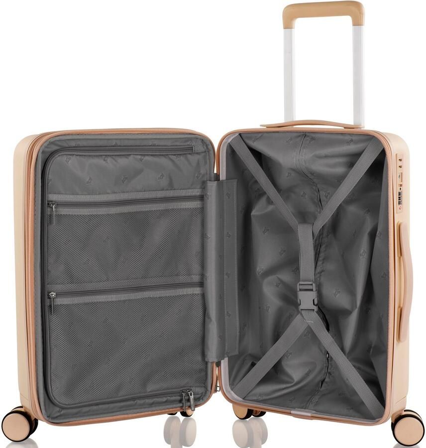Heys Hardshell-trolley Pastel in verschillende kleuren en maten x Joachim Llambi handbagage-koffer TSA-slot volumevergroting - Foto 2