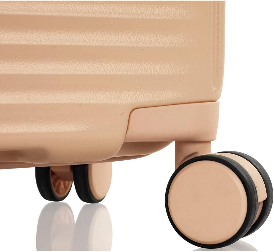 Heys Hardshell-trolley Pastel in verschillende kleuren en maten x Joachim Llambi handbagage-koffer TSA-slot volumevergroting - Foto 3