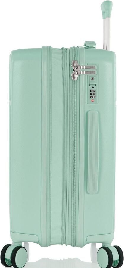 Heys Hardshell-trolley Pastel in verschillende kleuren en maten x Joachim Llambi handbagage-koffer TSA-slot volumevergroting - Foto 9