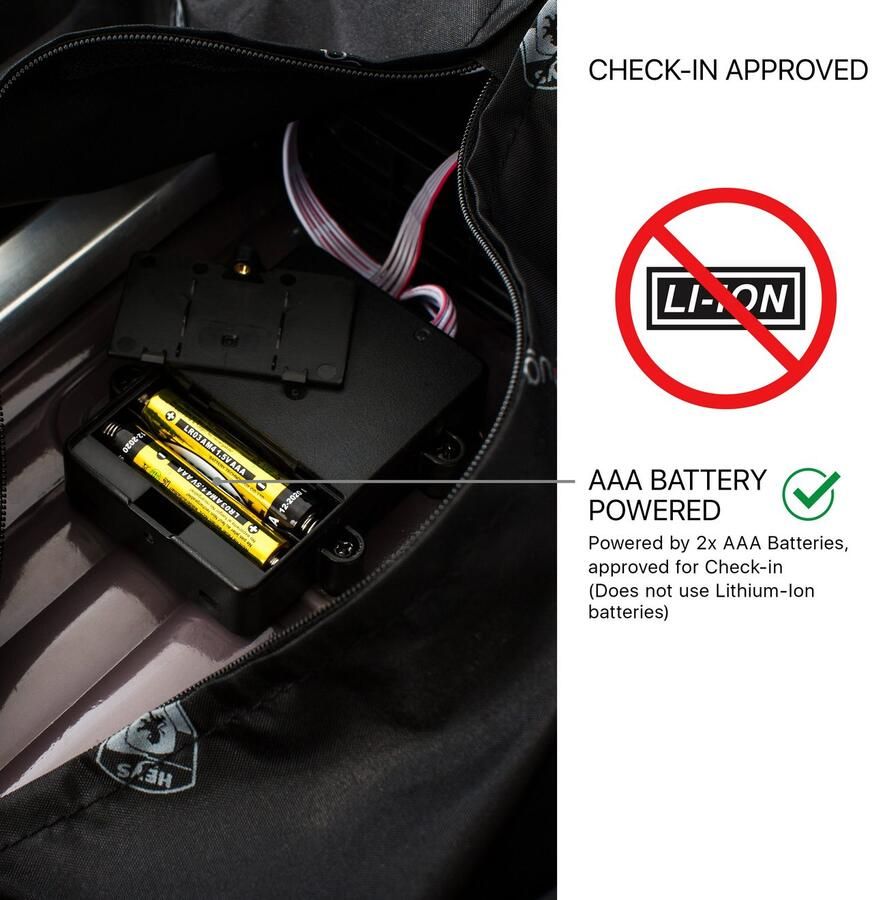 Heys Hardshell-trolley Smart Luggage in verschillende kleuren en maten x Joachim Llambi handbagage Smart Bagage met app-functie - Foto 8