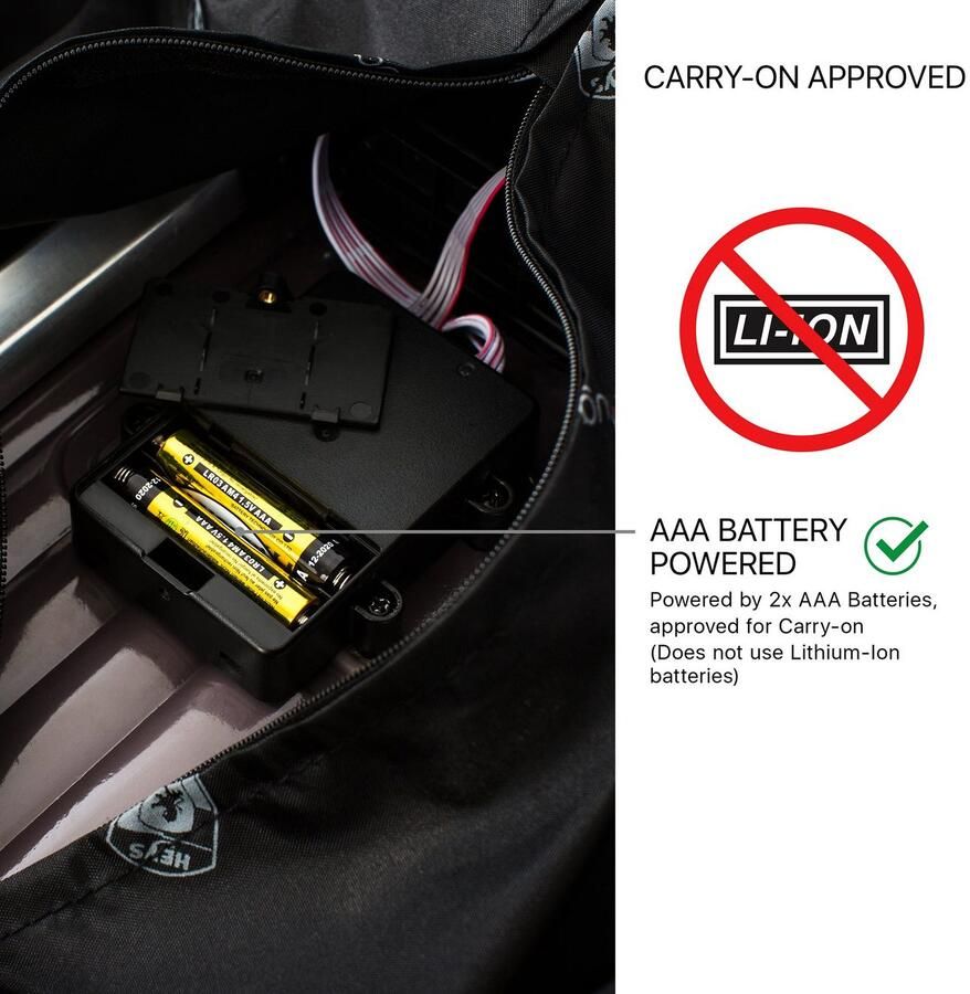 Heys Hardshell-trolley Smart Luggage in verschillende kleuren en maten x Joachim Llambi handbagage Smart Bagage met app-functie - Foto 4