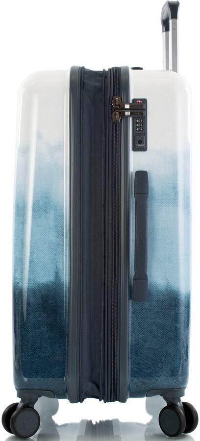 Heys Hardshell-trolley Tie-Dye blauW 66 cm x Joachim Llambi harde koffer volumevergroting - Foto 7