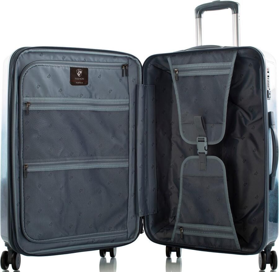 Heys Hardshell-trolley Tie-Dye blauW 66 cm x Joachim Llambi harde koffer volumevergroting - Foto 3