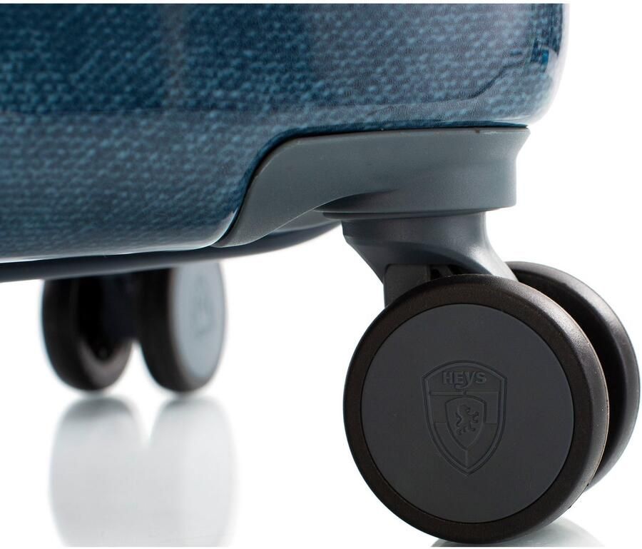 Heys Hardshell-trolley Tie-Dye blauW 66 cm x Joachim Llambi harde koffer volumevergroting - Foto 4