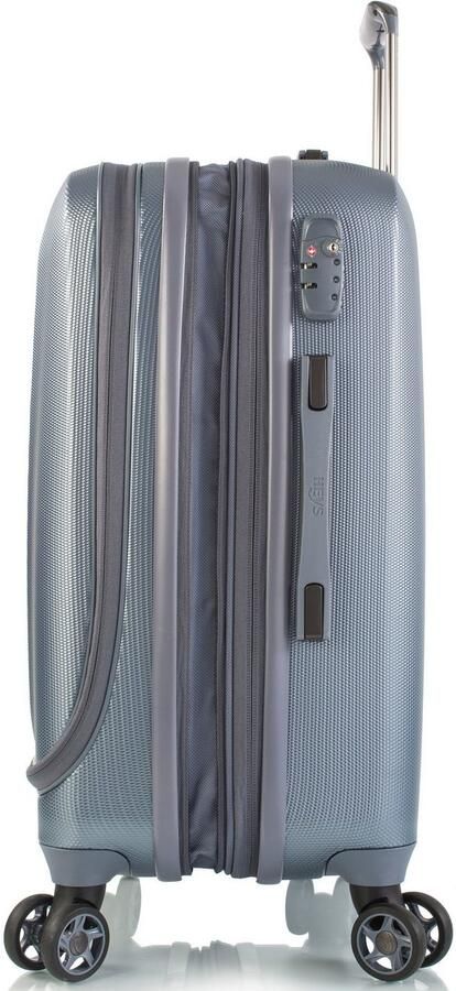 Heys Hardshell-trolley Vantage in verschillende kleuren en maten x Joachim Llambi reisbagage met voorkant toegang vak volumevergroting - Foto 7