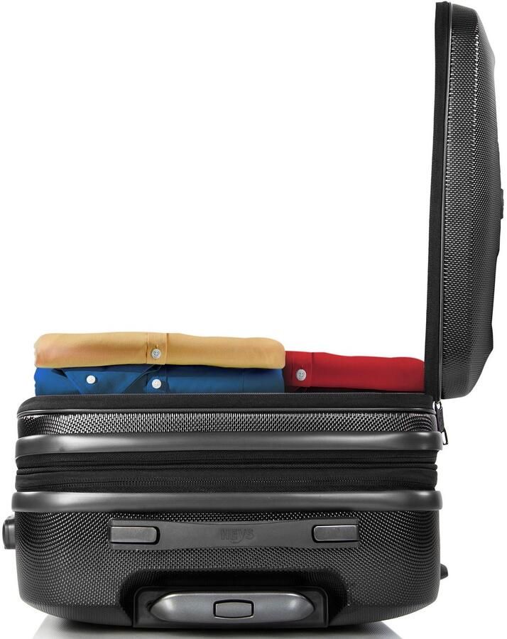 Heys Hardshell-trolley Vantage in verschillende kleuren en maten x Joachim Llambi reisbagage met voorkant toegang vak volumevergroting - Foto 3