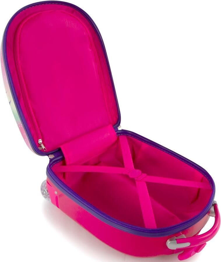 Heys Kinderkoffer Eenhoorn roze 46 cm x Joachim Llambi kindertrolley handbagage-koffer