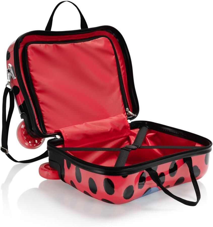 Heys Kinderkoffer Kids Ride-On Luggage 16 cm x Joachim Llambi kinderbagage kindertrolley lieve sbeestje