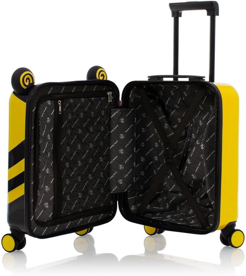 Heys Kinderkoffer Super Tots 46 cm Hommel x Joachim Llambi kindertrolley kinder reisbagage (set 2 stuks Kinderkoffer en rugzak) - Foto 2