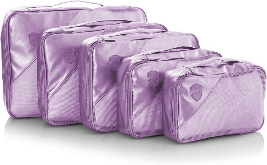 Heys Kofferorganizer Metallic Packing Cube x Joachim Llambi bagagecube pakcube kledingtas (set 5-delig Pakket tas set) - Foto 7