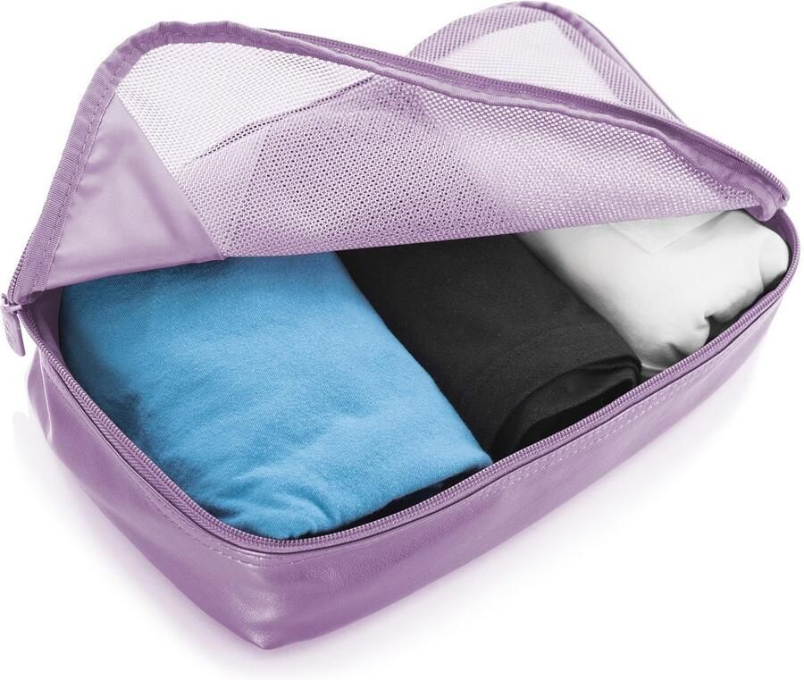 Heys Kofferorganizer Metallic Packing Cube x Joachim Llambi bagagecube pakcube kledingtas (set 5-delig Pakket tas set) - Foto 2