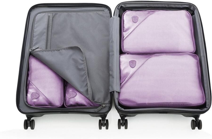 Heys Kofferorganizer Metallic Packing Cube x Joachim Llambi bagagecube pakcube kledingtas (set 5-delig Pakket tas set) - Foto 5