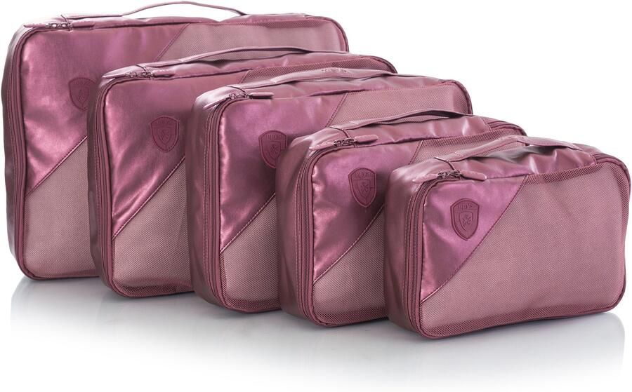 Heys Kofferorganizer Metallic Packing Cube x Joachim Llambi bagagecube pakcube kledingtas (set 5-delig Pakket tas set) - Foto 7